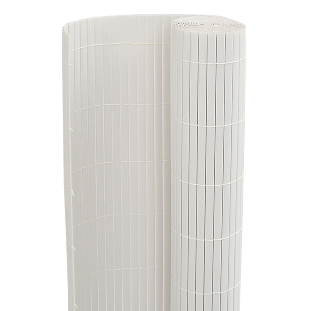 Tuinhek Dubbelzijdig Wit 1,8x3 m PVC is nu te koop bij PeponiXL, paradijselijk wonen!