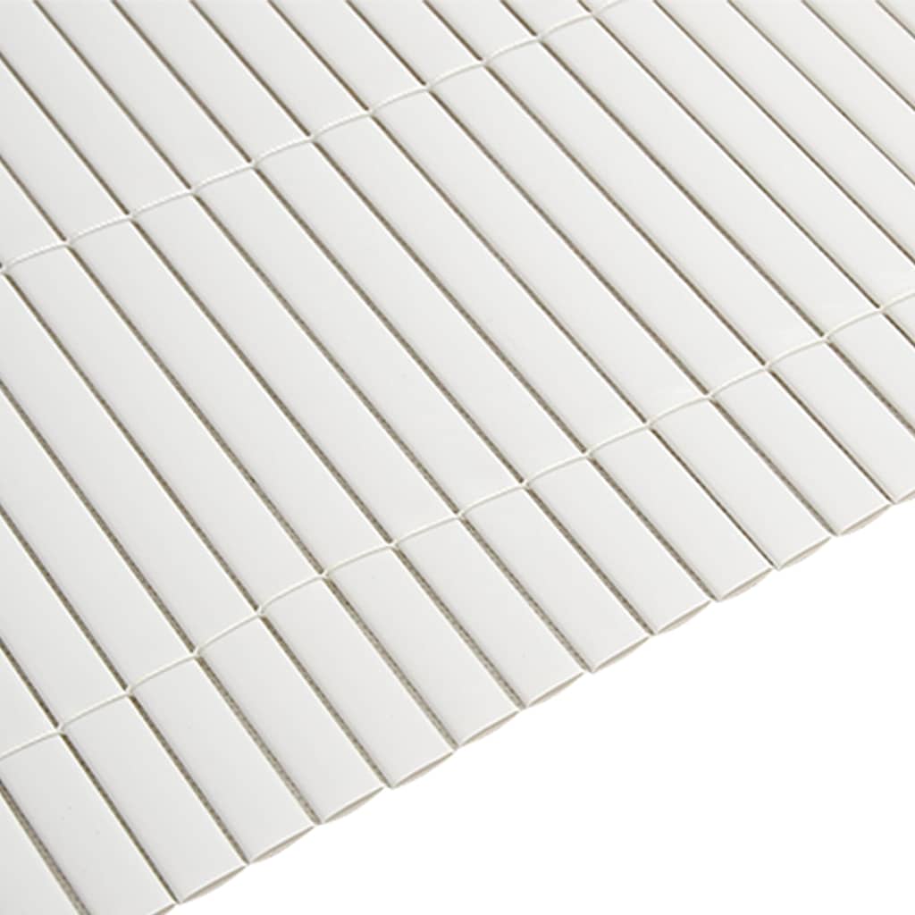 Tuinhek Dubbelzijdig Wit 1,8x3 m PVC is nu te koop bij PeponiXL, paradijselijk wonen!