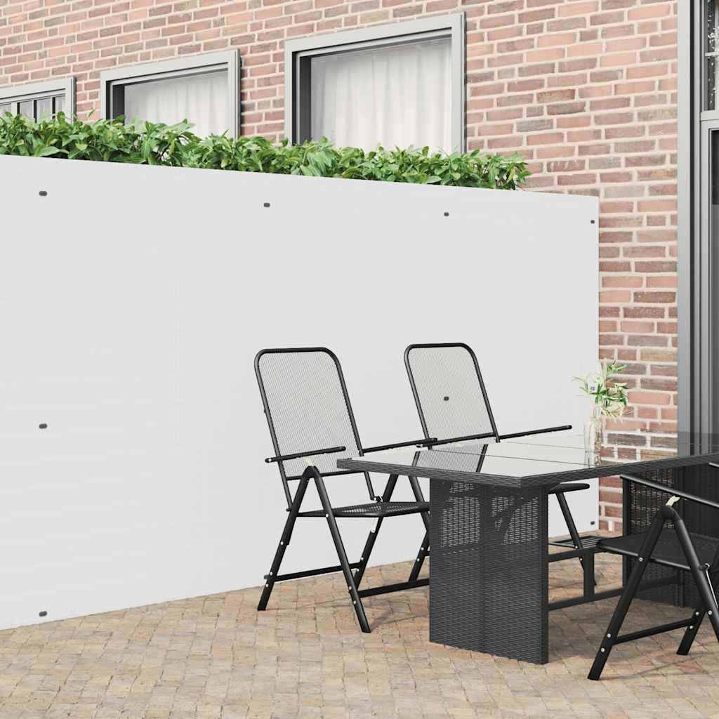 Tuinhek Dubbelzijdig Wit 1,8x3 m PVC is nu te koop bij PeponiXL, paradijselijk wonen!