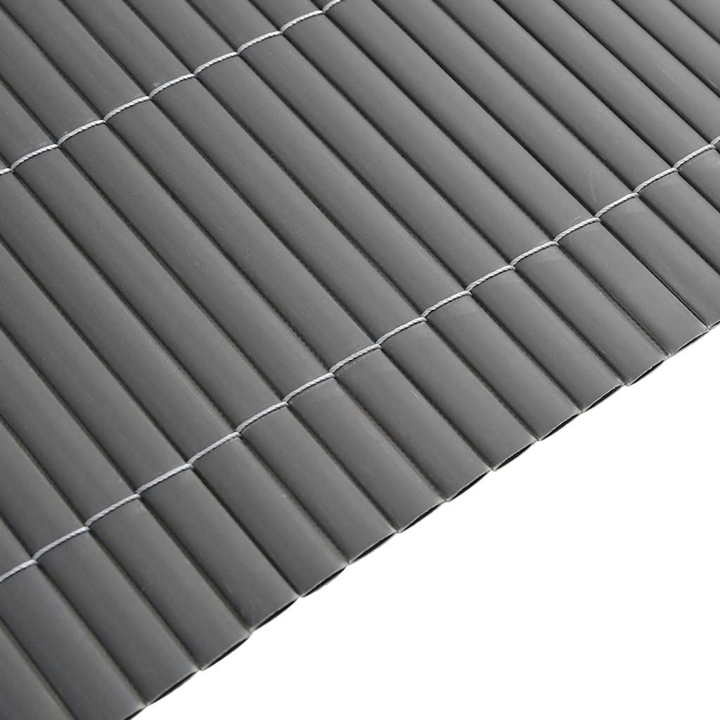 Tuinhek Dubbelzijdig Grijs 1,8x5 m PVC is nu te koop bij PeponiXL, paradijselijk wonen!