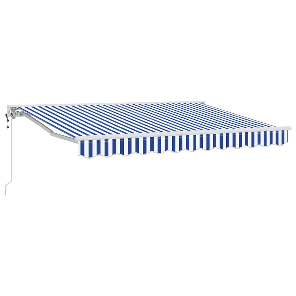 Zijde Frame Blauw en Wit 250 x 200 cm Polyester met PU-coating is nu te koop bij PeponiXL, paradijselijk wonen!