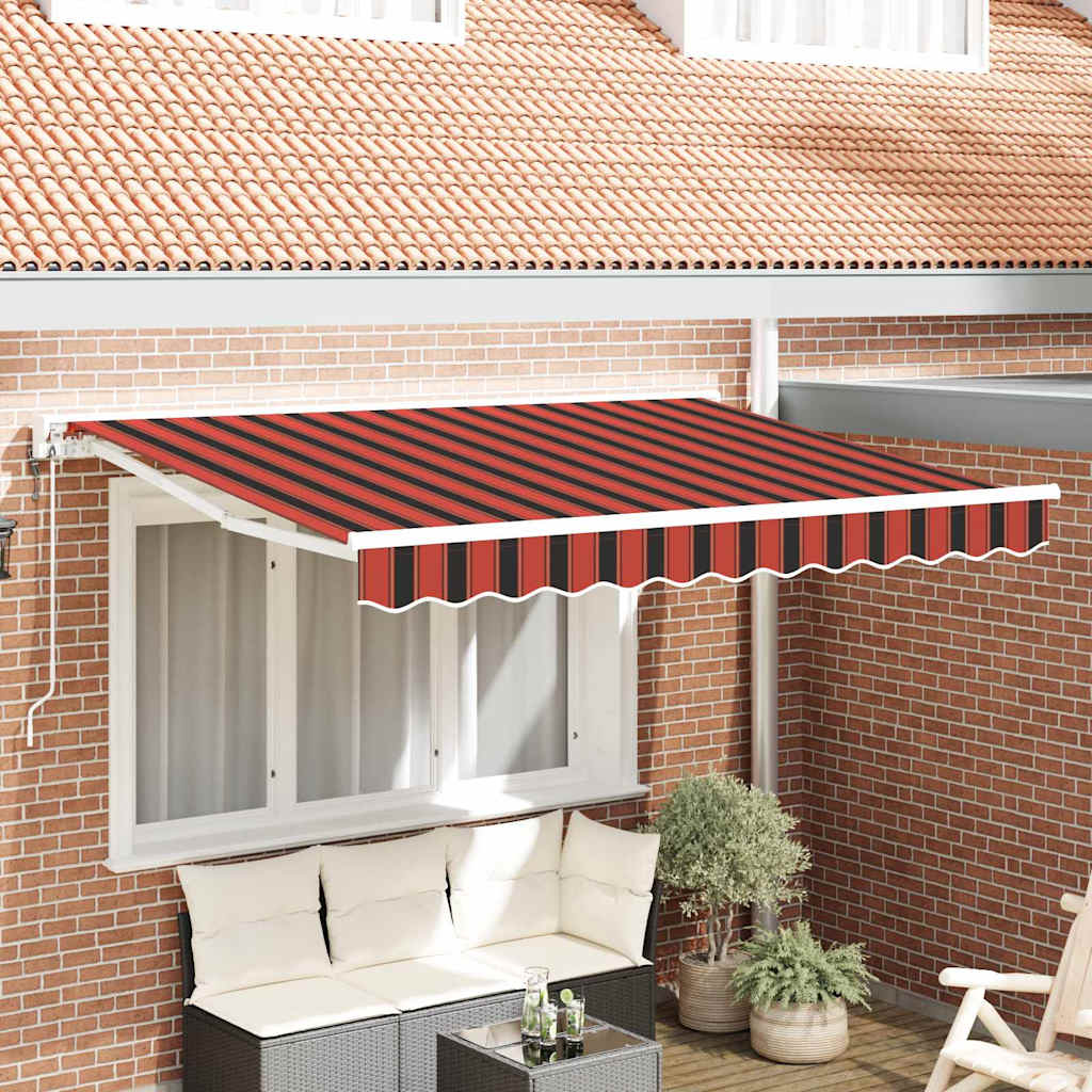 Zijde Frame Oranje en Zwart 250 x 200 cm