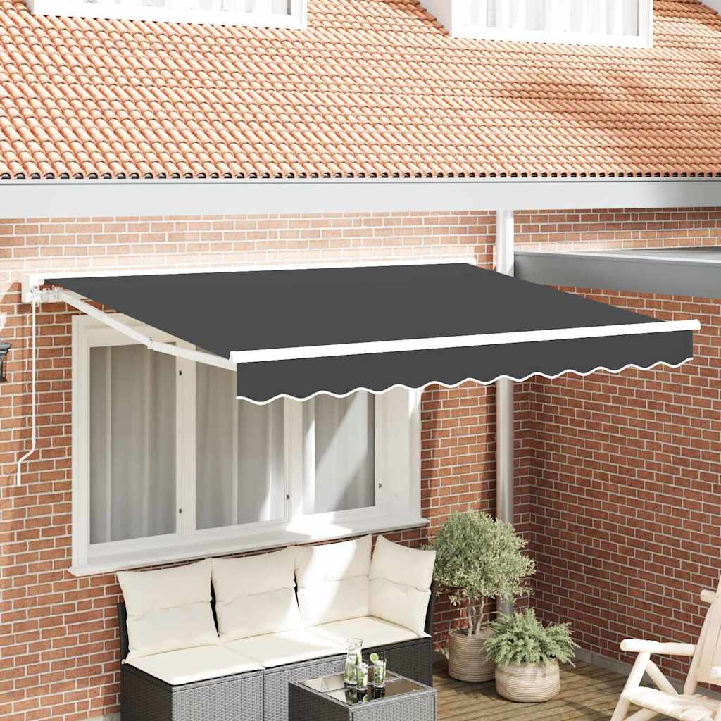 Zijde Frame Antraciet 300 x 200 cm Polyester met PU-coating is nu te koop bij PeponiXL, paradijselijk wonen!
