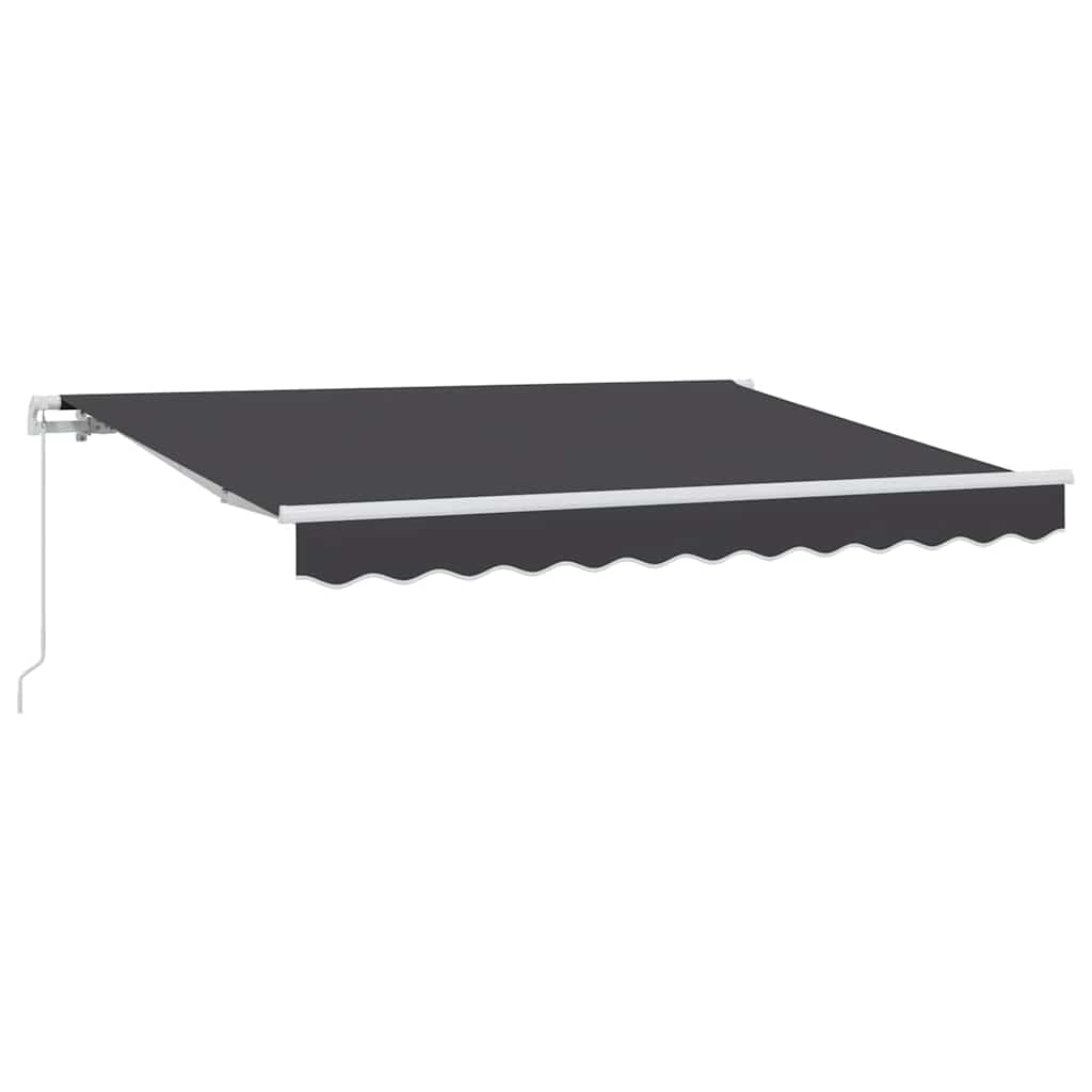 Inklapbaar Zonnescherm Antraciet 300 x 200 cm Stof is nu te koop bij PeponiXL, paradijselijk wonen!