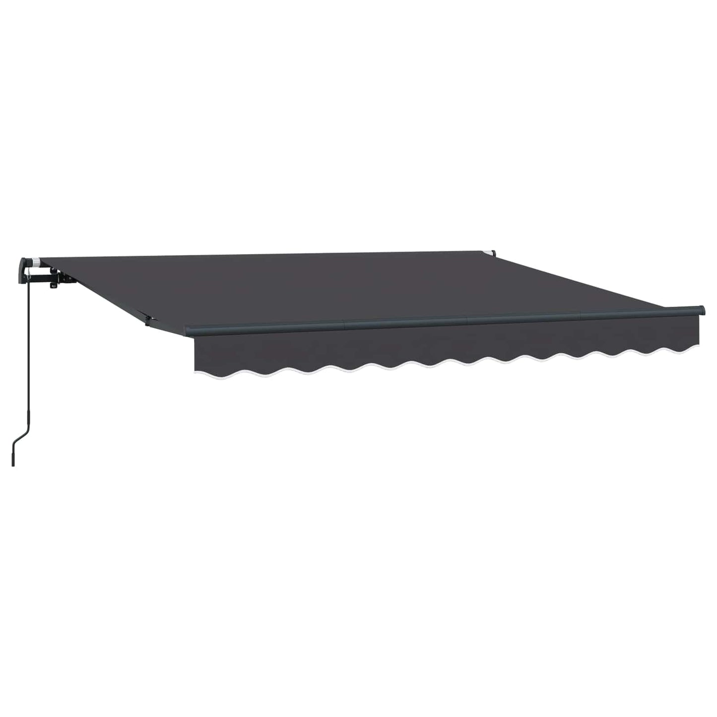Inklapbaar Zonnescherm Antraciet 300 x 200 cm Stof is nu te koop bij PeponiXL, paradijselijk wonen!
