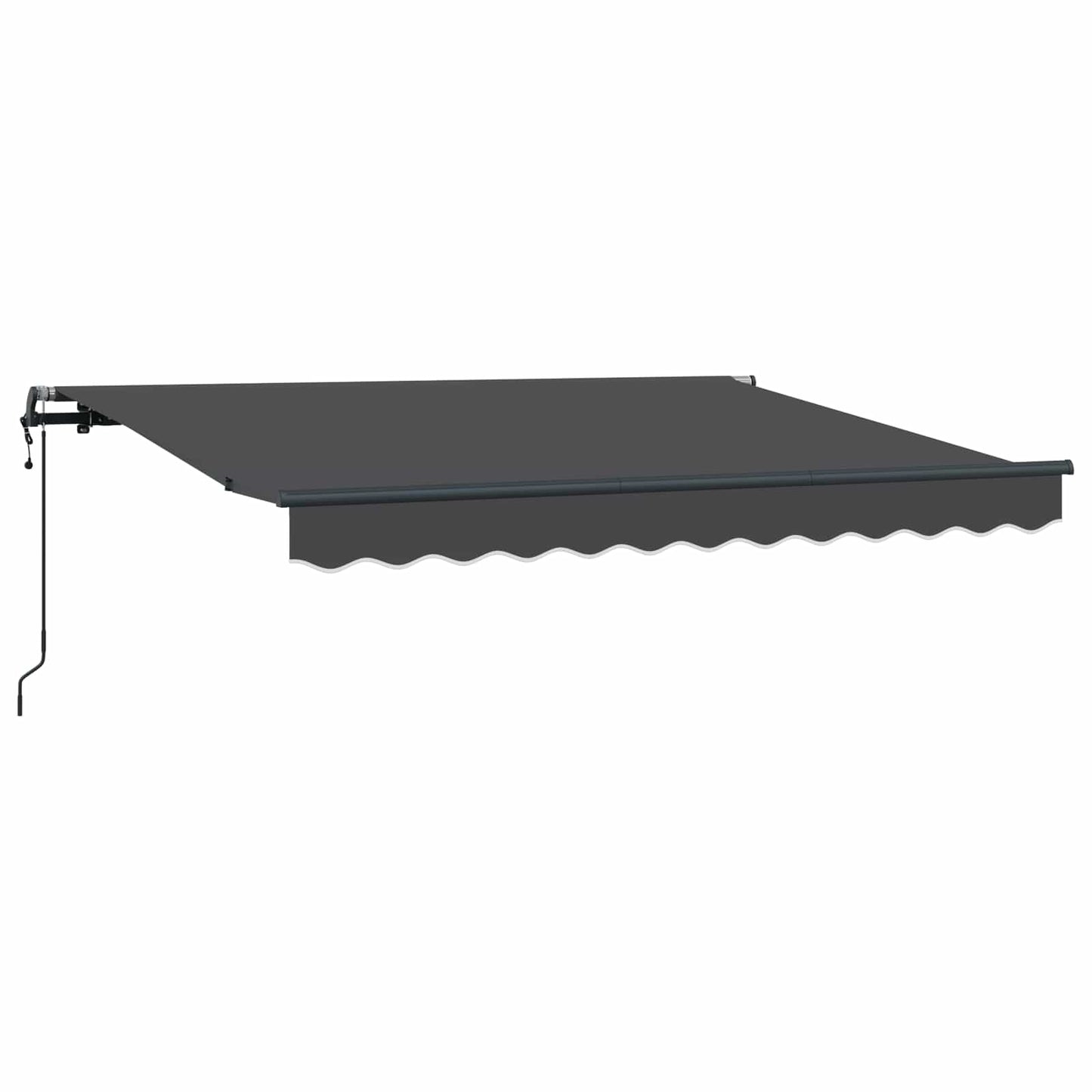 Inklapbaar Zonnescherm Antraciet 300 x 200 cm Stof is nu te koop bij PeponiXL, paradijselijk wonen!