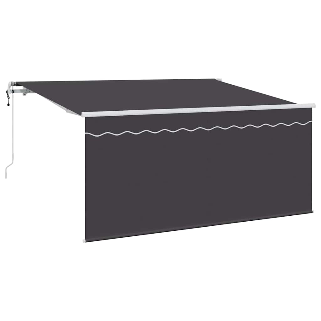 Inklapbaar Zonnescherm Antraciet 300 x 200 cm is nu te koop bij PeponiXL, paradijselijk wonen!