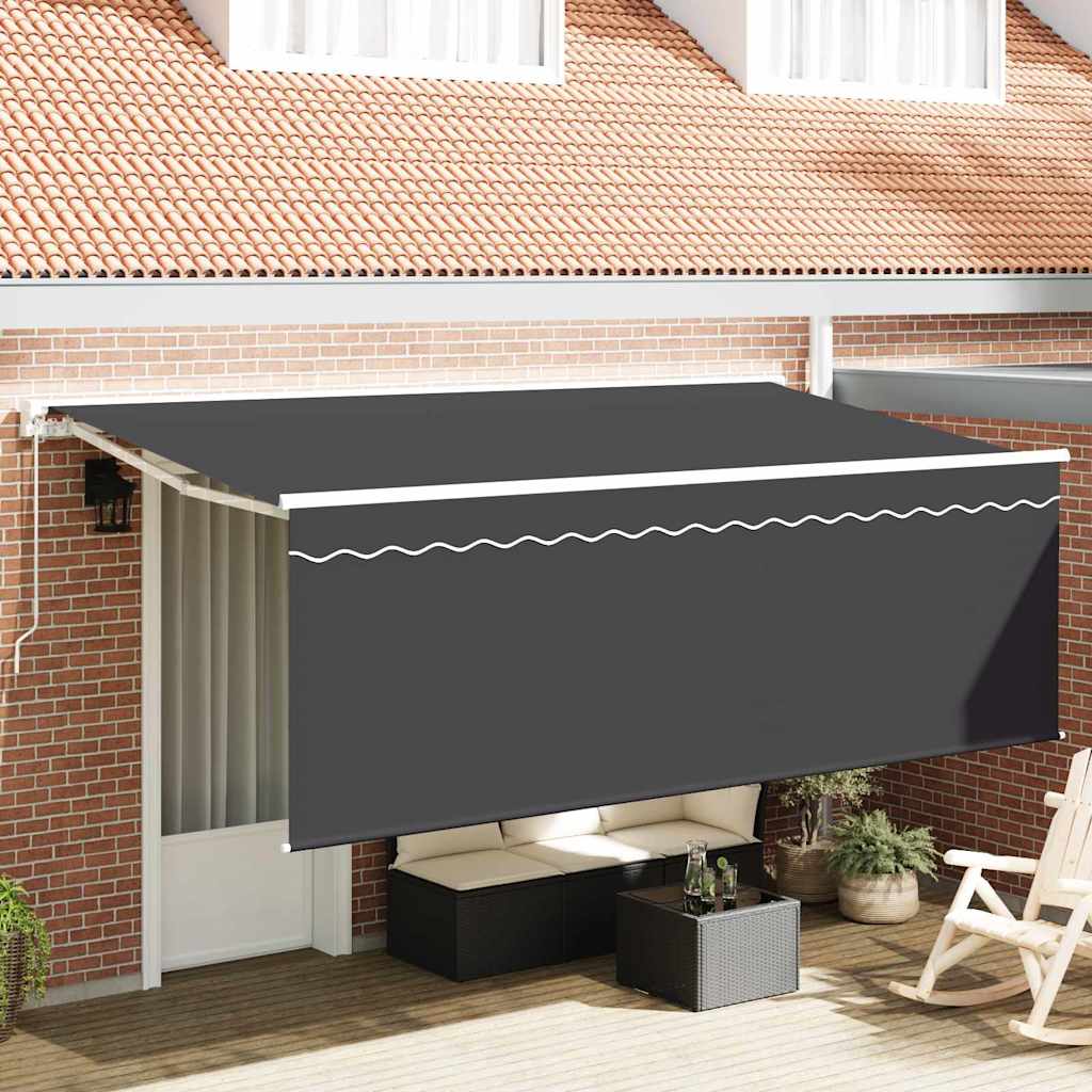 Inklapbaar Zonnescherm Crème 350 x 200 cm is nu te koop bij PeponiXL, paradijselijk wonen!