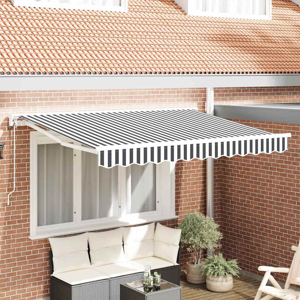 Zijde Frame Antraciet en Wit 350 x 200 cm is nu te koop bij PeponiXL, paradijselijk wonen!