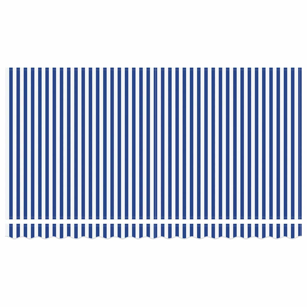 Inklapbaar Zonnescherm Blauw 400 x 200 cm Stof is nu te koop bij PeponiXL, paradijselijk wonen!