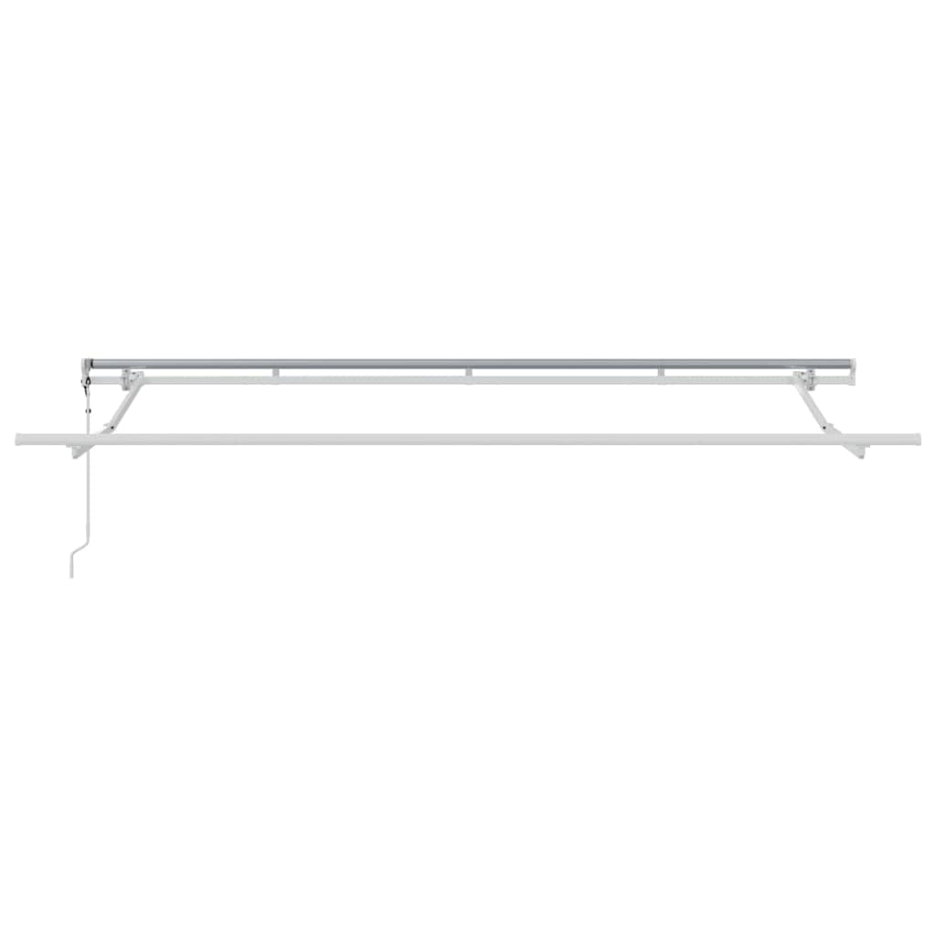 Inklapbaar Zonnescherm Blauw en Wit 400 x 200 cm is nu te koop bij PeponiXL, paradijselijk wonen!