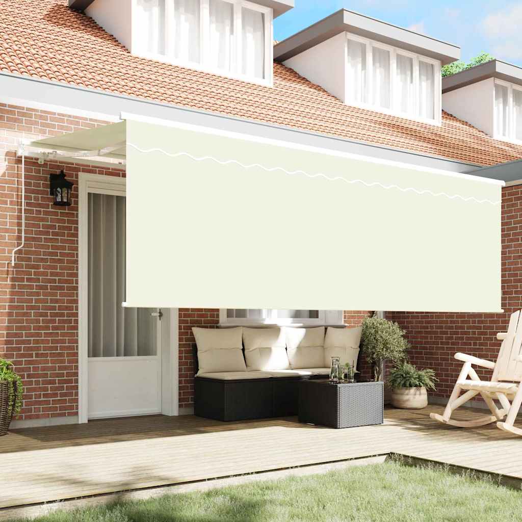 Inklapbaar Zonnescherm Crème 400 x 200 cm is nu te koop bij PeponiXL, paradijselijk wonen!