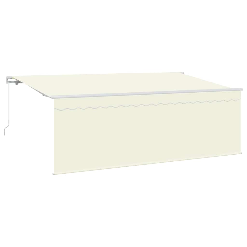 Inklapbaar Zonnescherm Crème 400 x 200 cm is nu te koop bij PeponiXL, paradijselijk wonen!