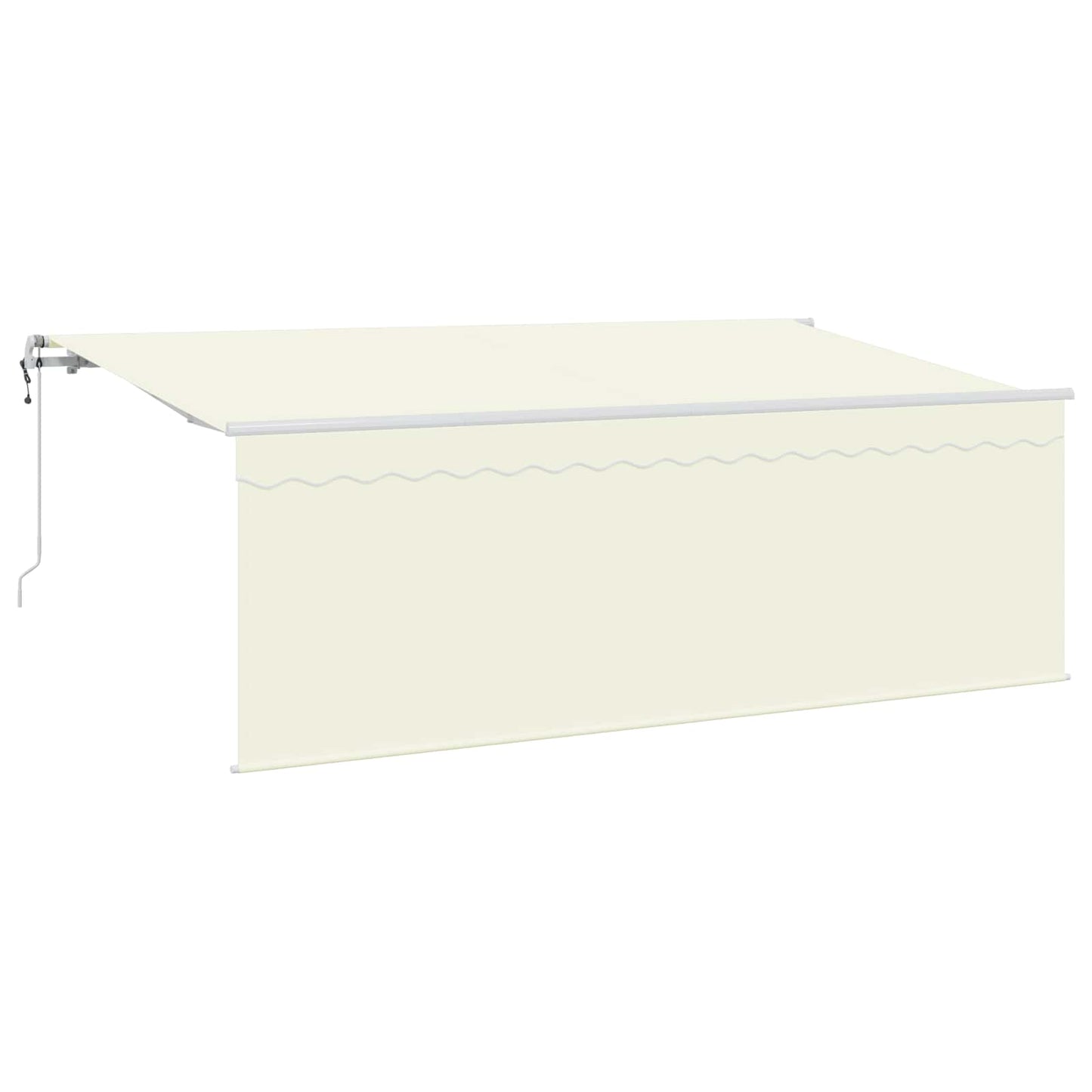 Inklapbaar Zonnescherm Crème 400 x 200 cm is nu te koop bij PeponiXL, paradijselijk wonen!