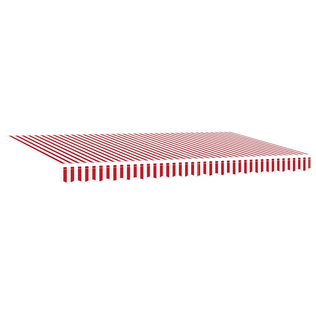 Inklapbaar Zonnescherm Rood 400 x 200 cm Stof