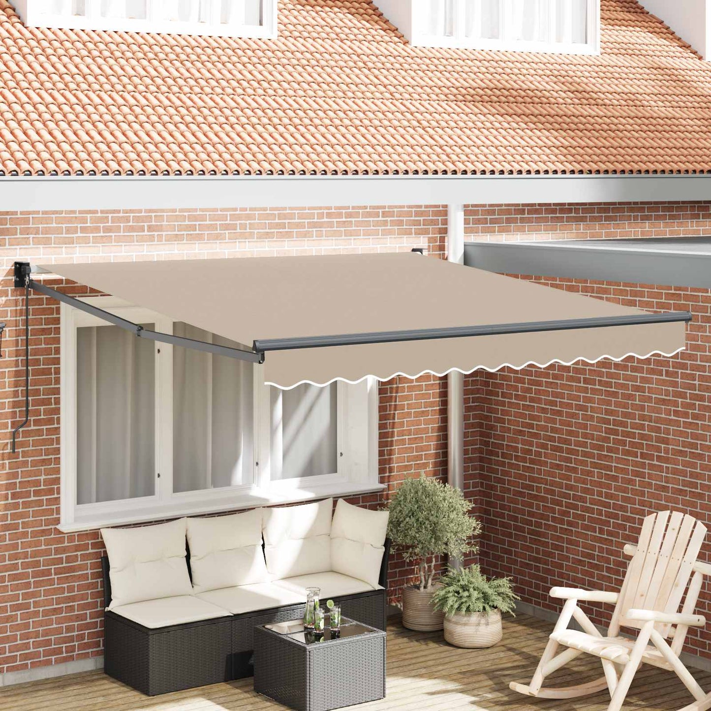 Markies Beige 300 x 250 x 165 cm Polyester is nu te koop bij PeponiXL, paradijselijk wonen!
