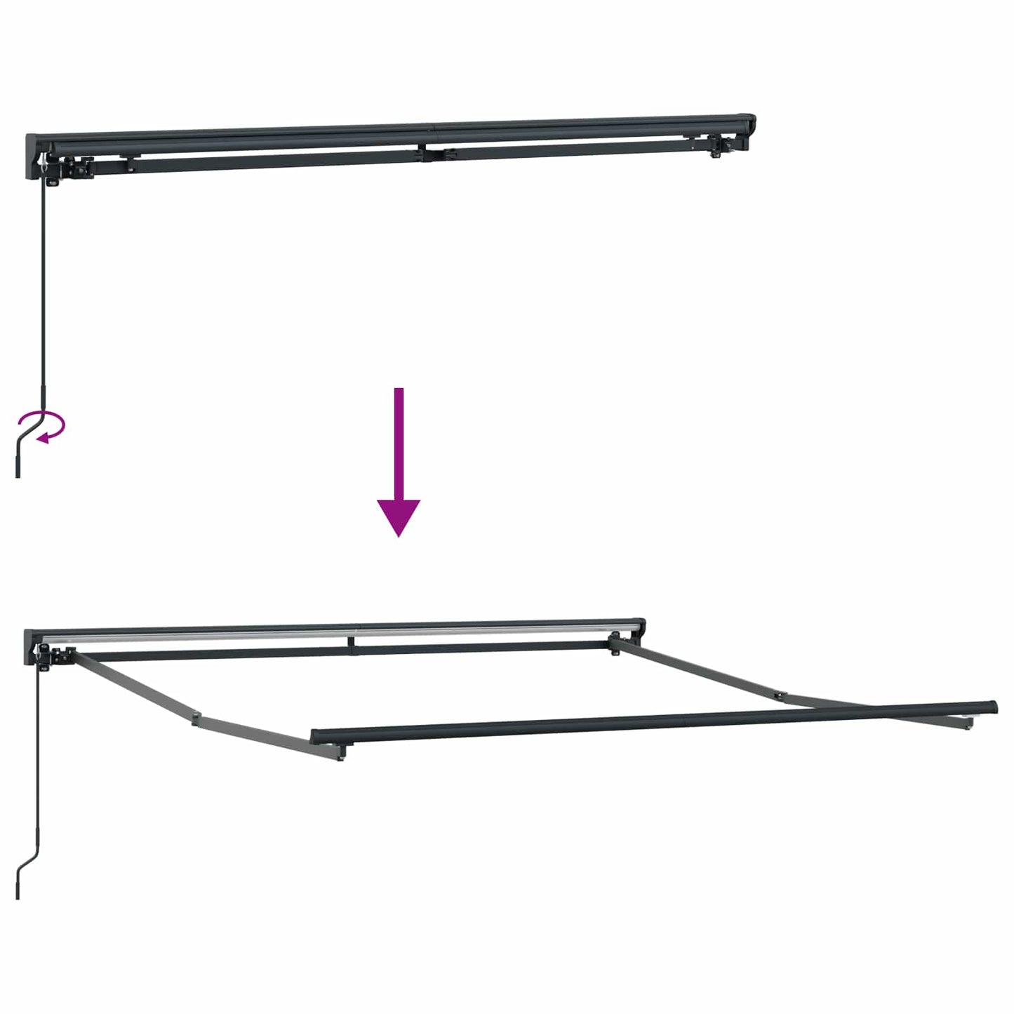 Zijde Frame Beige 300 x 250 cm Polyester met PU-coating is nu te koop bij PeponiXL, paradijselijk wonen!