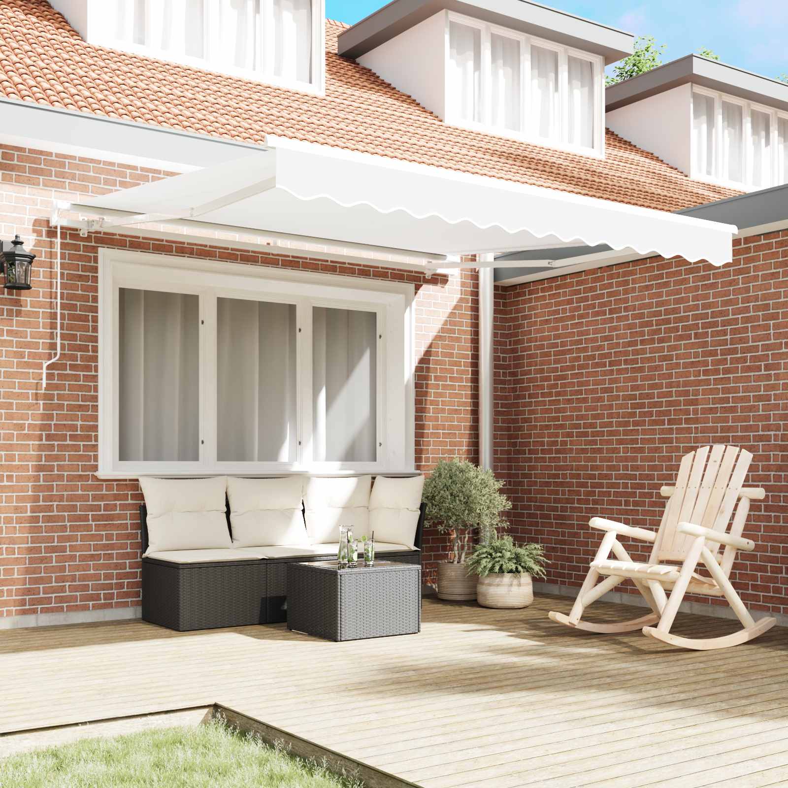 Markies Wit 300 x 250 x 165 cm Polyester is nu te koop bij PeponiXL, paradijselijk wonen!