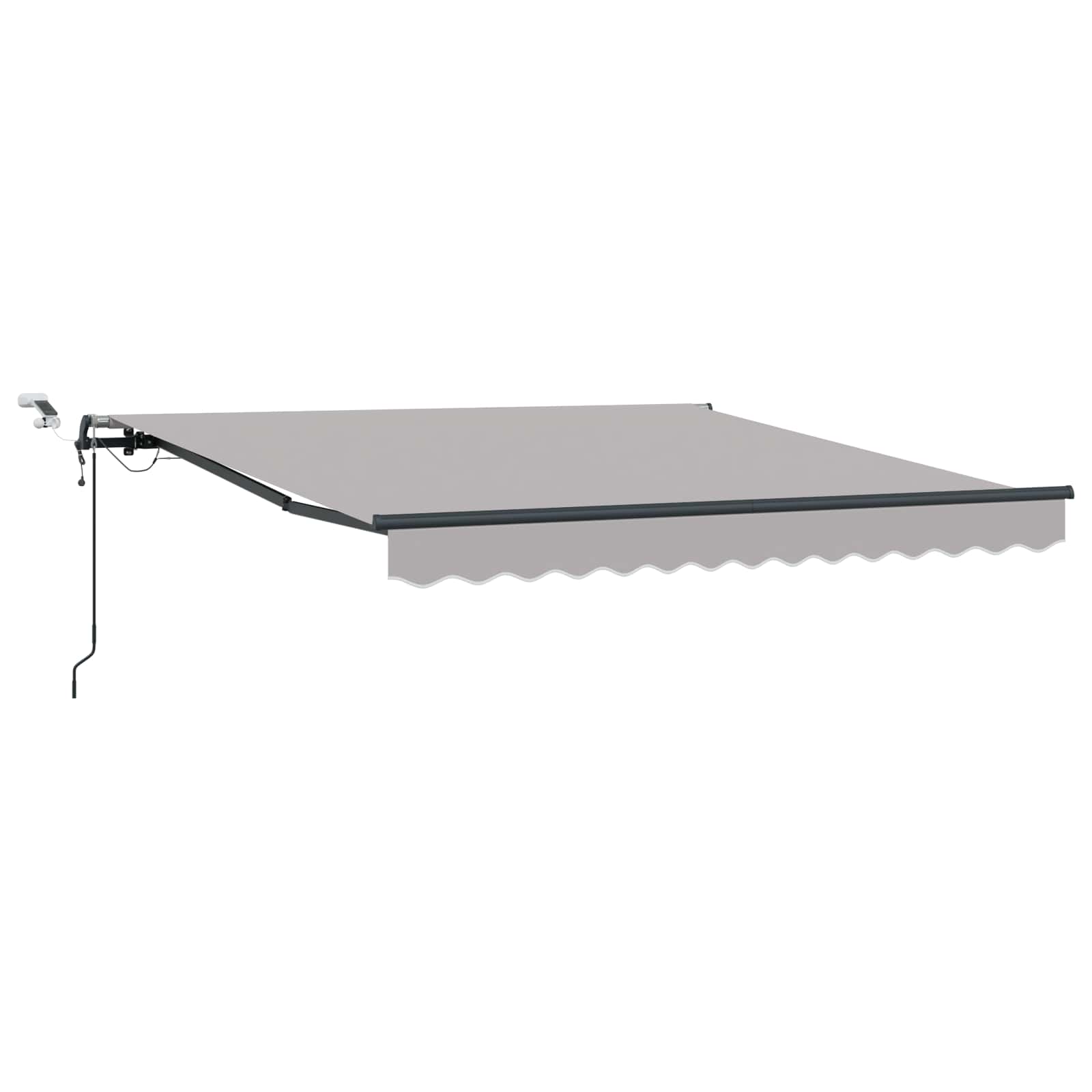 Luifeldoek met Lichtgrijs 300 x 250 cm Polyester is nu te koop bij PeponiXL, paradijselijk wonen!