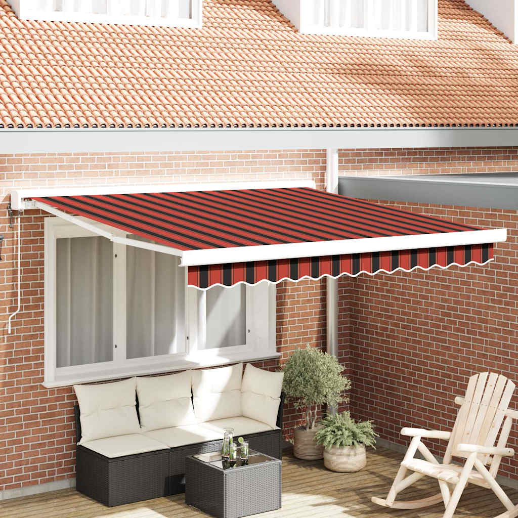 Markies Rood en Zwart 350 x 250 x 165 cm Polyester en Aluminium is nu te koop bij PeponiXL, paradijselijk wonen!