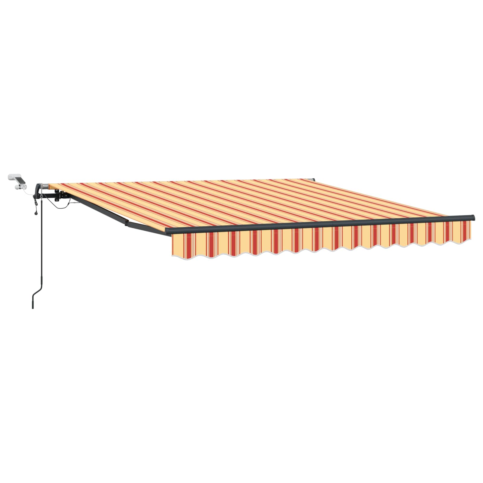 Luifeldoek met Geel en Oranje 350 x 250 cm Polyester is nu te koop bij PeponiXL, paradijselijk wonen!