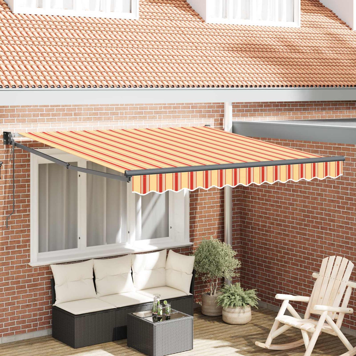 Markies Geel en Oranje 350 x 250 x 165 cm Polyester is nu te koop bij PeponiXL, paradijselijk wonen!