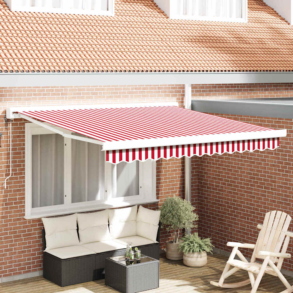 Markies Rood en Wit 350 x 250 x 165 cm Polyester en Aluminium is nu te koop bij PeponiXL, paradijselijk wonen!