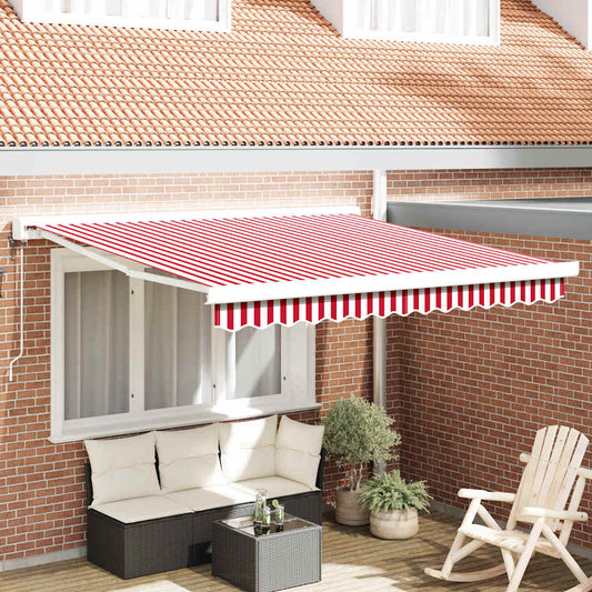 Markies Rood en Wit 350 x 250 x 165 cm Polyester en Aluminium is nu te koop bij PeponiXL, paradijselijk wonen!