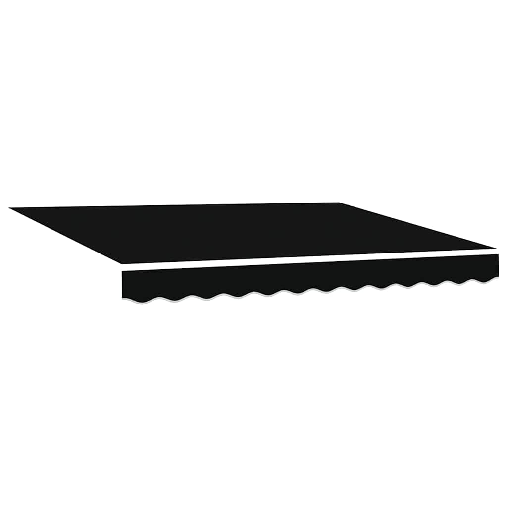 Inklapbaar Zonnescherm Zwart 350 x 250 cm is nu te koop bij PeponiXL, paradijselijk wonen!