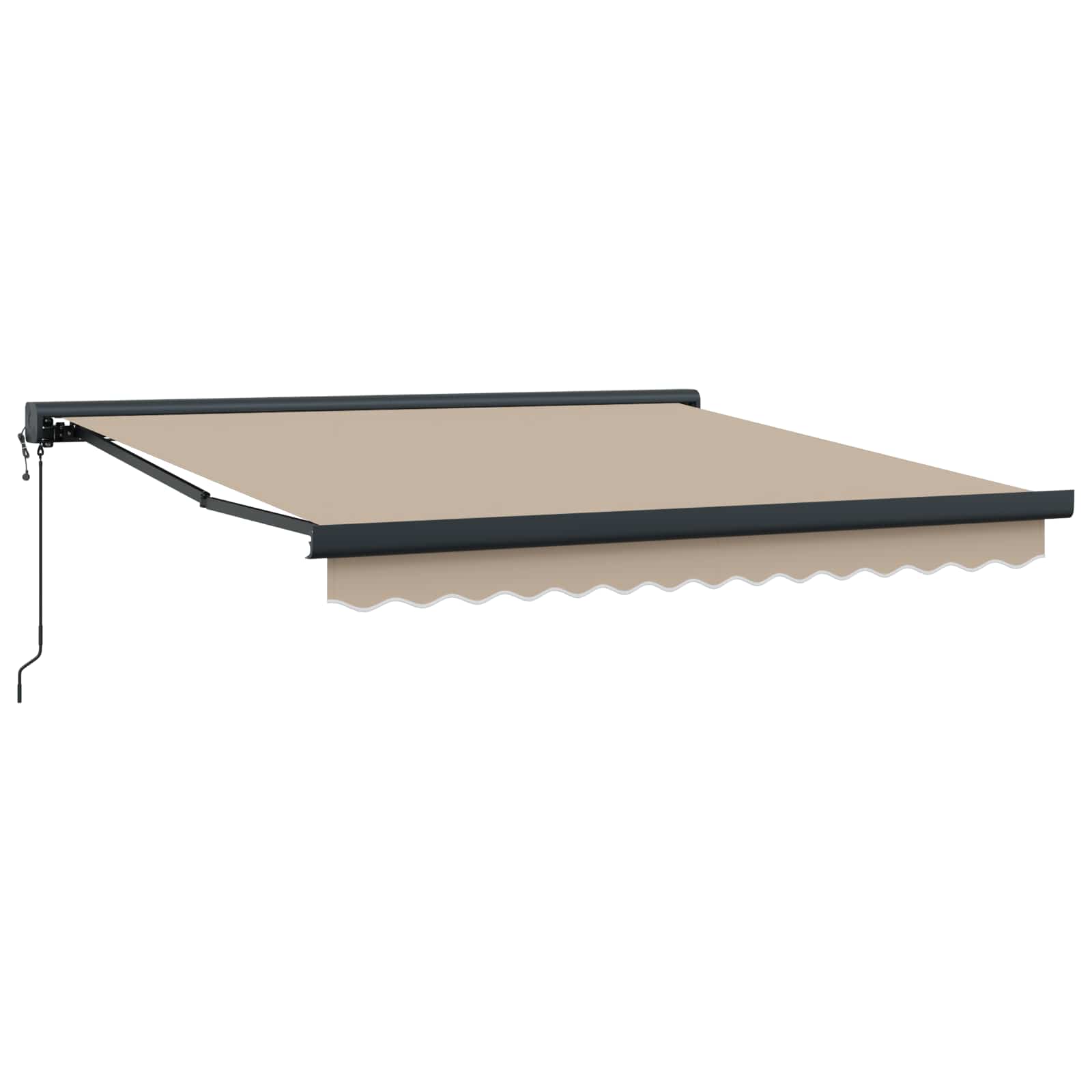 Markies Beige 350 x 250 cm Polyester en Aluminium is nu te koop bij PeponiXL, paradijselijk wonen!