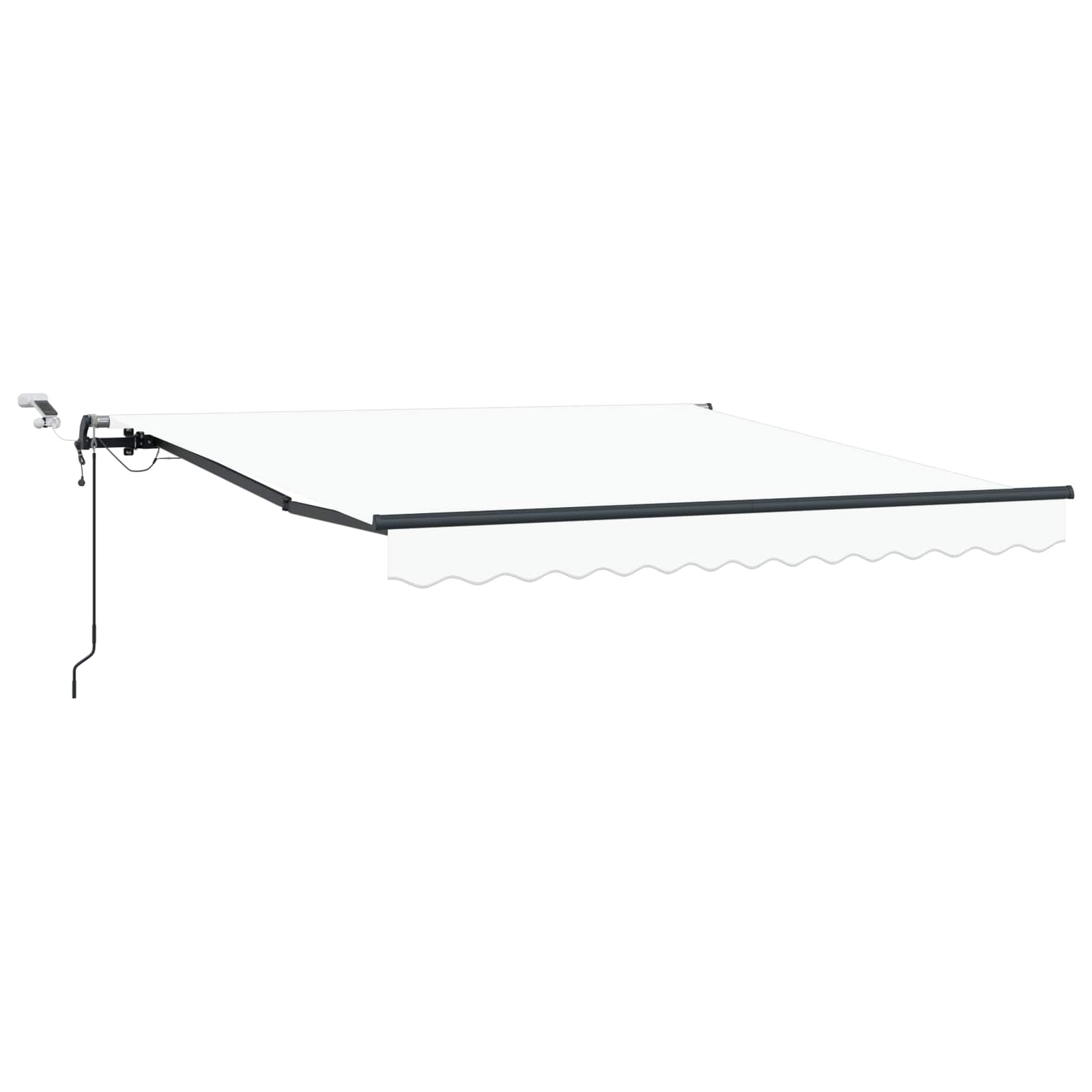 Luifeldoek met Wit 350 x 250 cm Polyester is nu te koop bij PeponiXL, paradijselijk wonen!