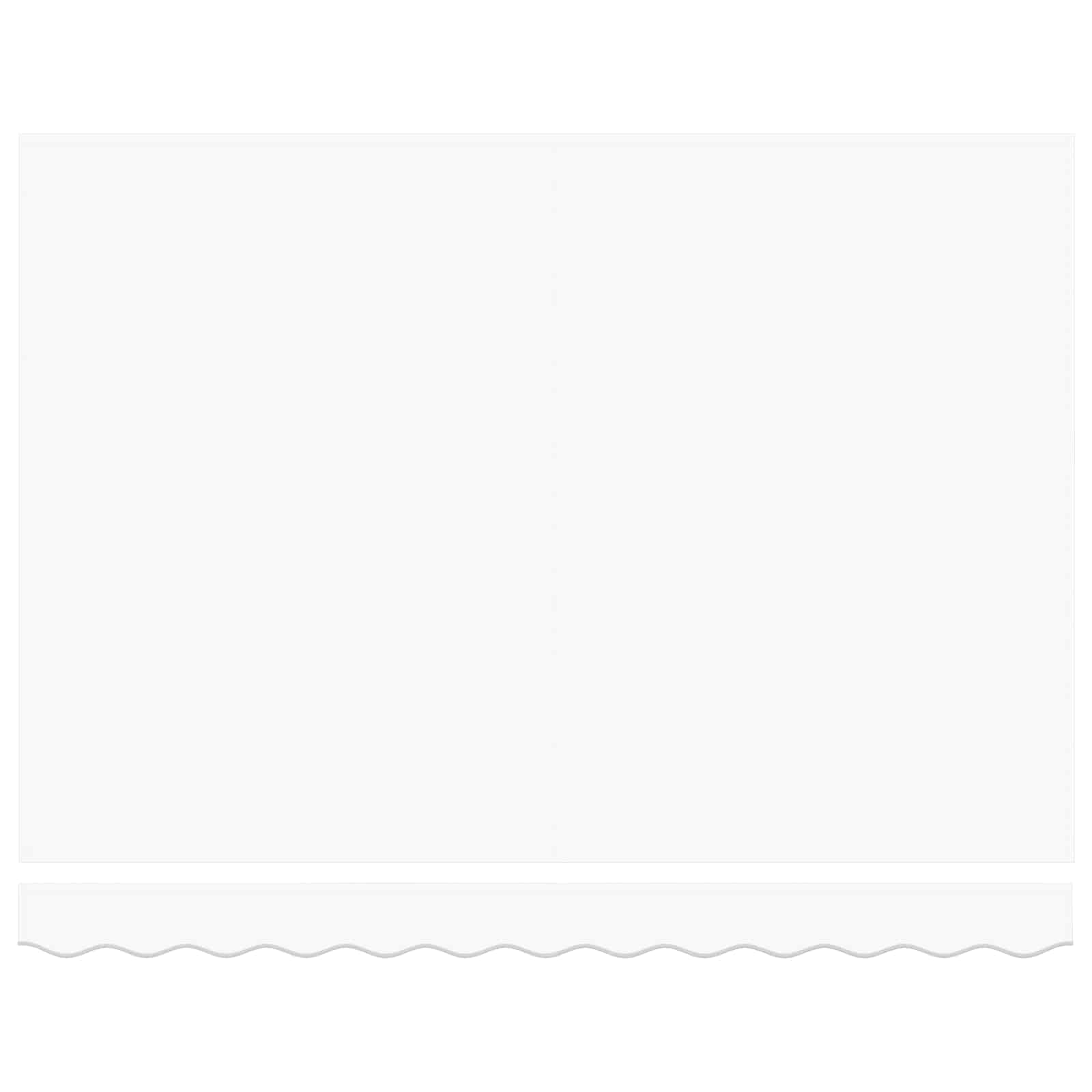 Inklapbaar Zonnescherm Wit 350 x 250 cm Stof en Metaal is nu te koop bij PeponiXL, paradijselijk wonen!