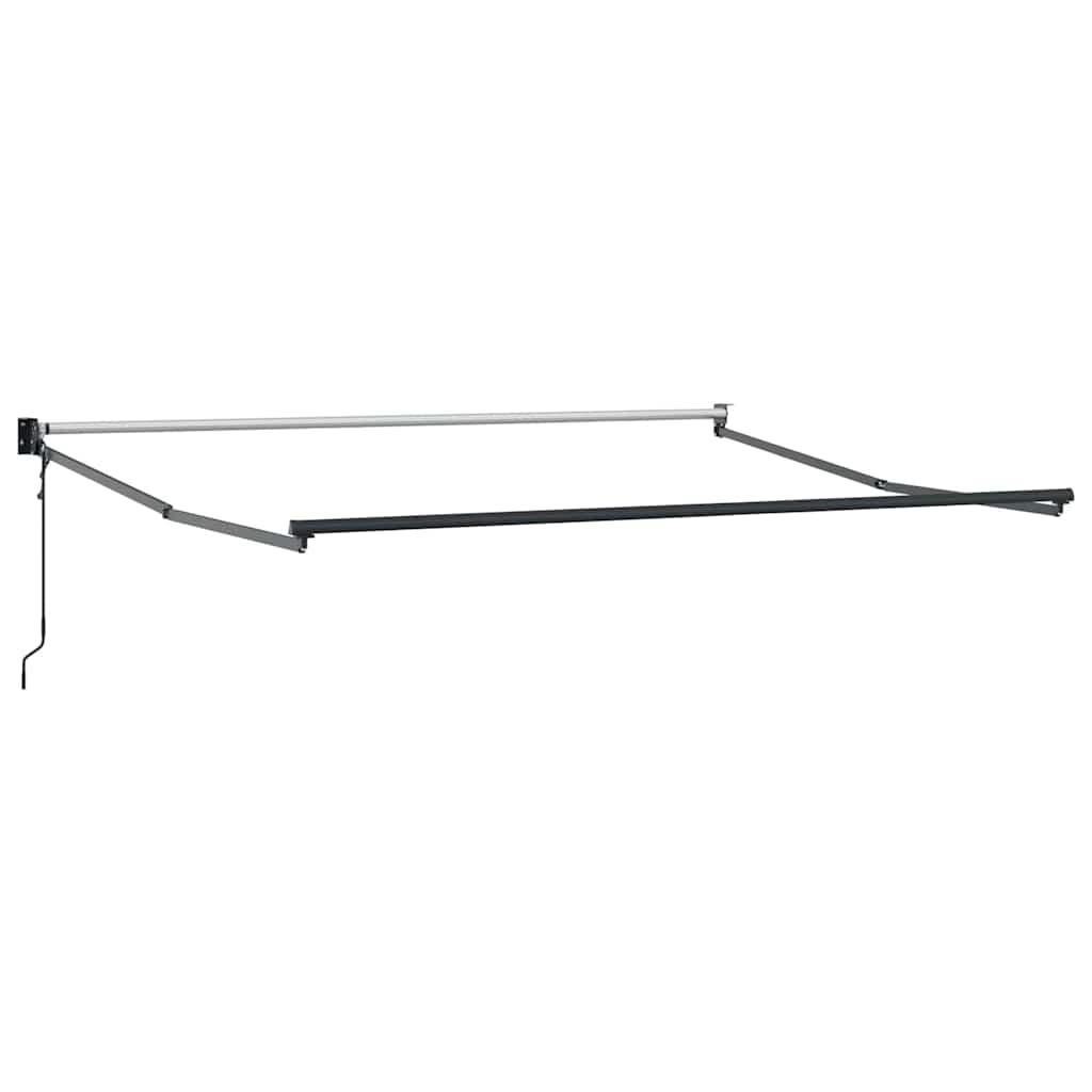 Inklapbaar Zonnescherm Rood 350 x 250 cm Polyester en Aluminium is nu te koop bij PeponiXL, paradijselijk wonen!