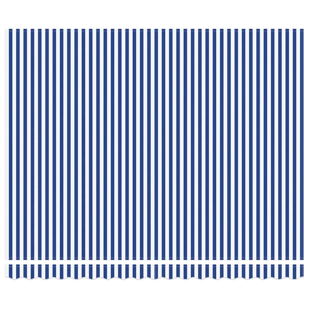 Zijde Frame Blauw en Wit 400 × 300 cm Polyester met PU-coating is nu te koop bij PeponiXL, paradijselijk wonen!