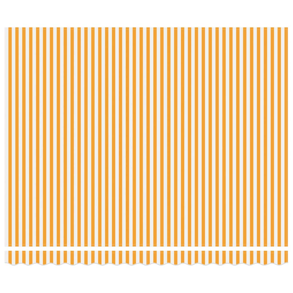 Zijde Frame Geel en Wit 400 × 300 cm Polyester met PU-coating is nu te koop bij PeponiXL, paradijselijk wonen!