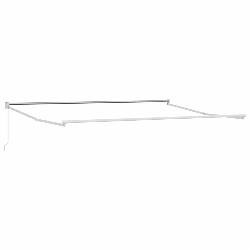 Handmatig uitschuifbare luifel Zwart 400 × 300 cm is nu te koop bij PeponiXL, paradijselijk wonen!