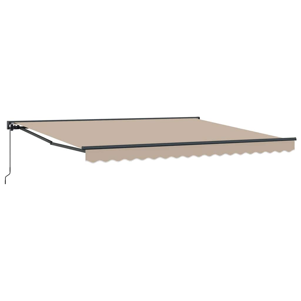 Zijde Frame Beige 400 × 300 cm Polyester met PU-coating is nu te koop bij PeponiXL, paradijselijk wonen!