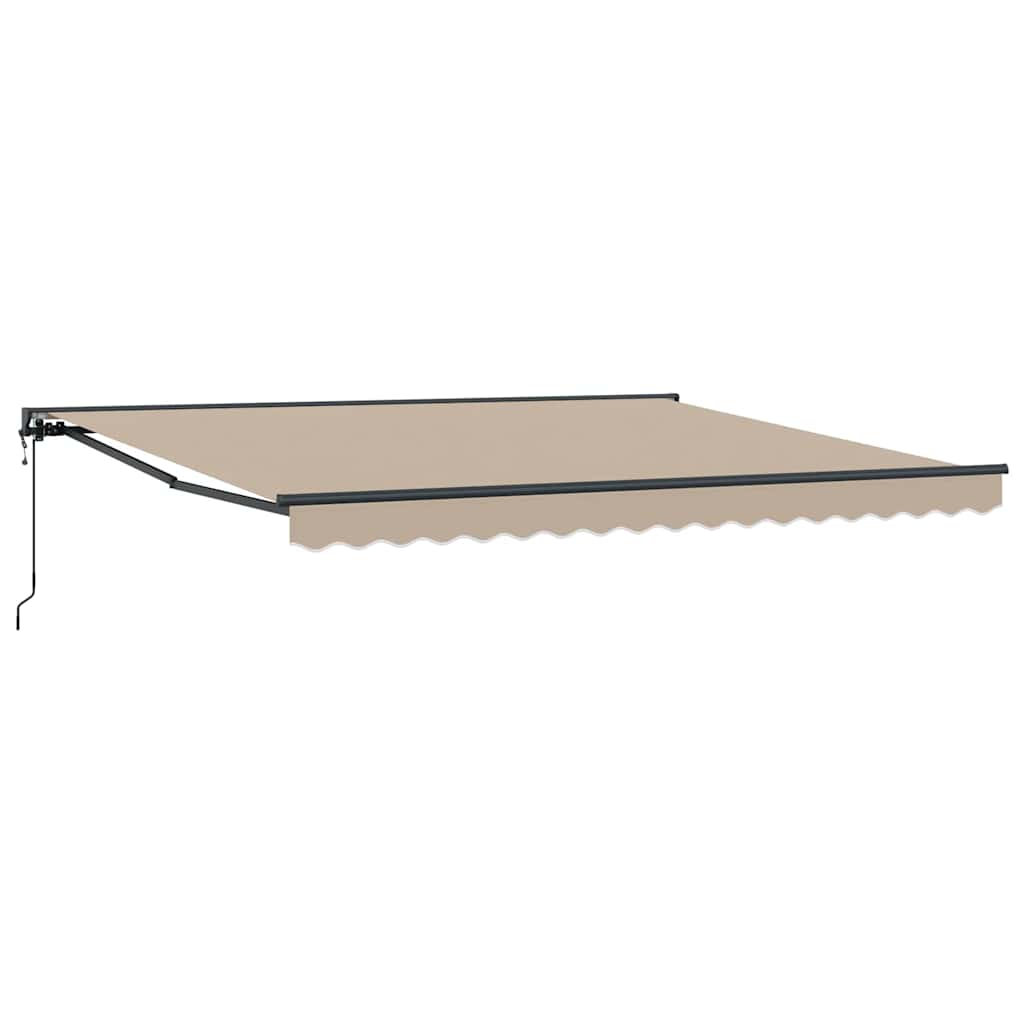 Zijde Frame Beige 400 × 300 cm Polyester met PU-coating is nu te koop bij PeponiXL, paradijselijk wonen!