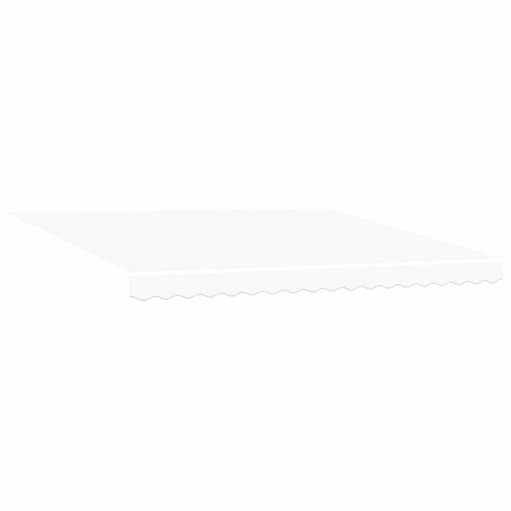 Inklapbaar Zonnescherm Wit 400 × 300 cm Polyester en Aluminium is nu te koop bij PeponiXL, paradijselijk wonen!