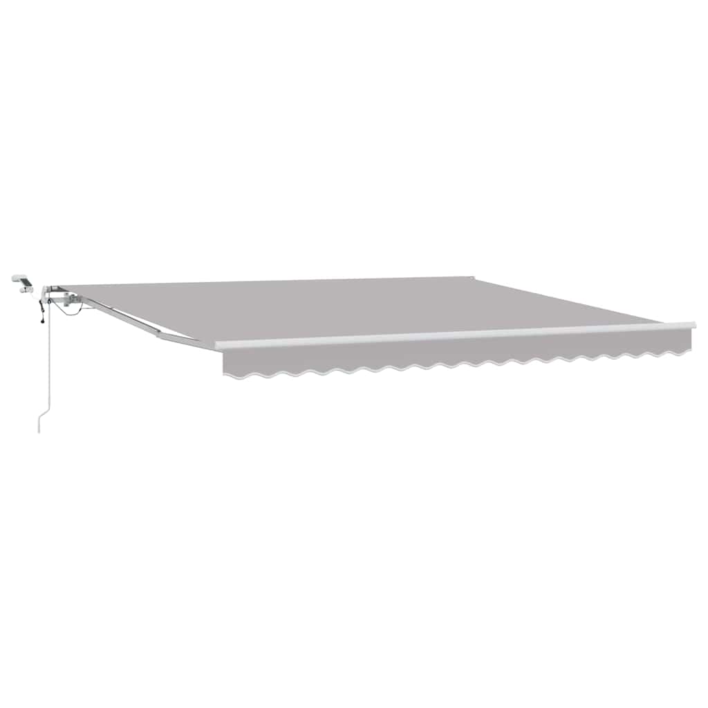 Luifeldoek Lichtgrijs 400 × 300 cm Polyester