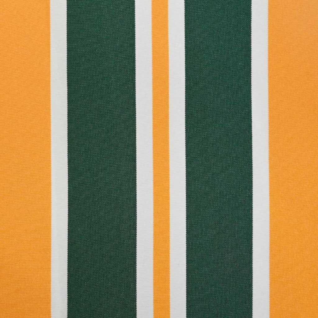 Zijde Frame Groen en Geel 400 × 300 cm Polyester met PU-coating is nu te koop bij PeponiXL, paradijselijk wonen!