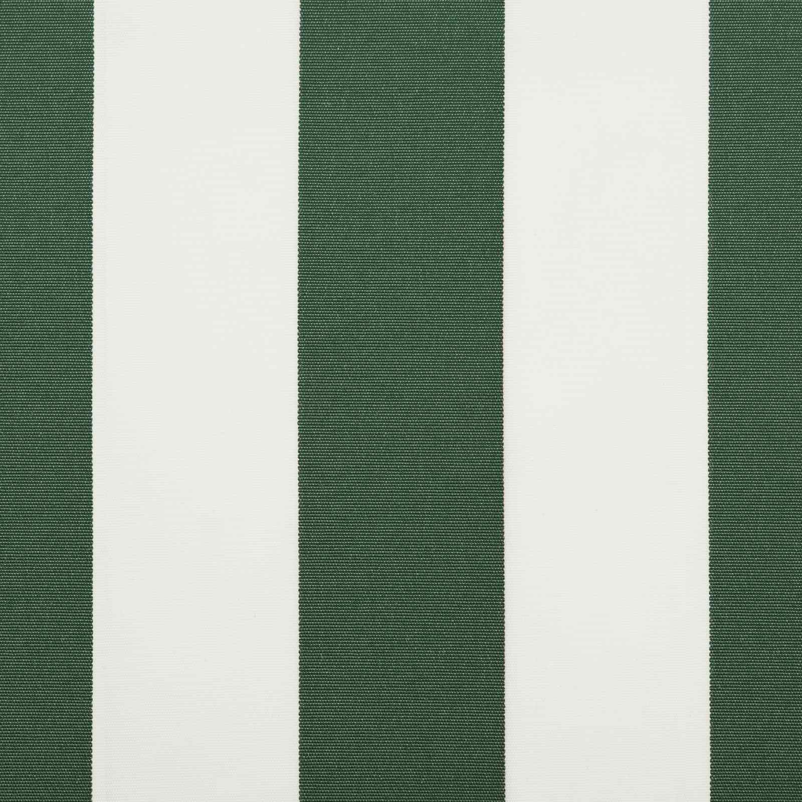 Inklapbaar Zonnescherm Groen en Wit 400 × 300 cm Stof en Metaal is nu te koop bij PeponiXL, paradijselijk wonen!