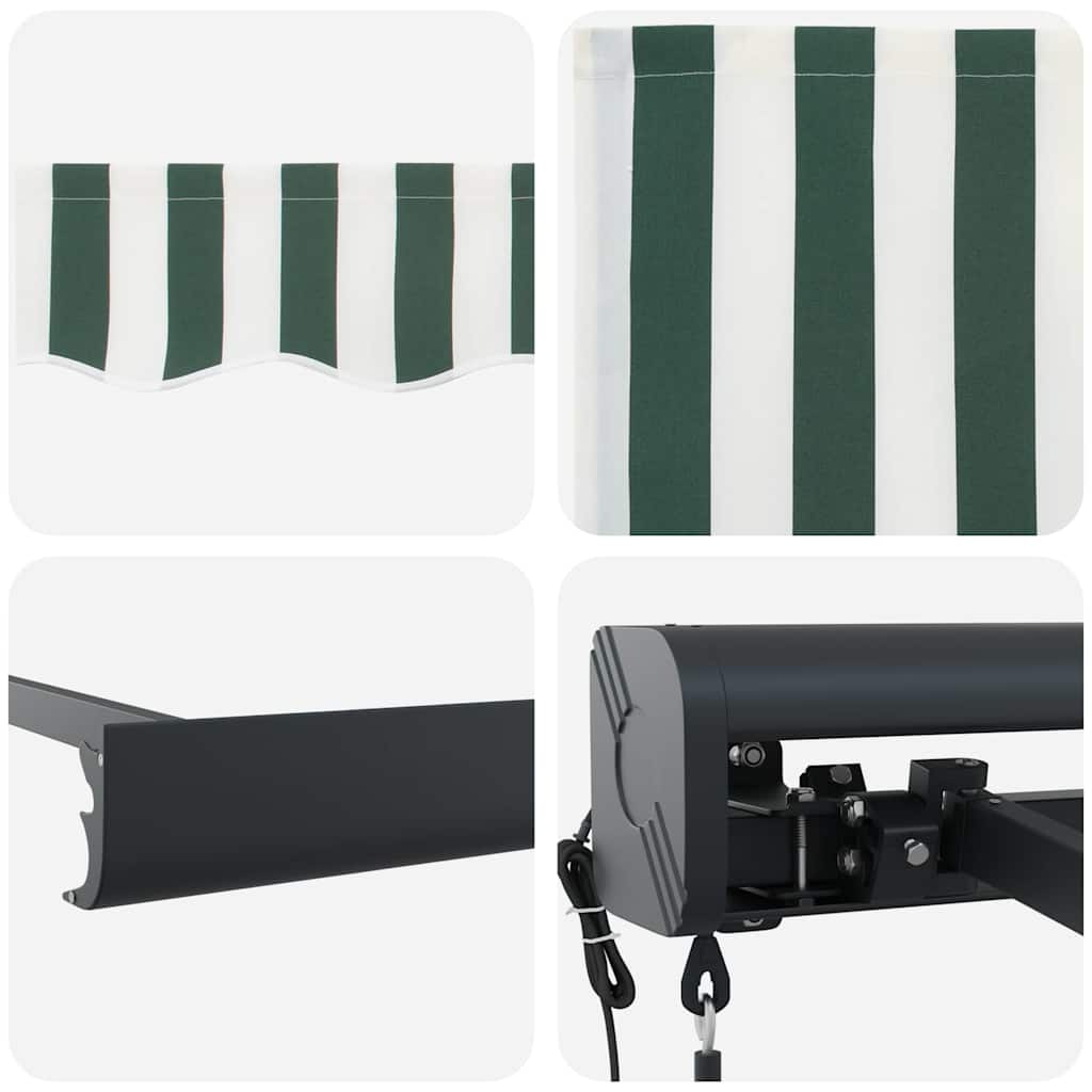 Markies Groen en Wit 400 x 300 x 165 cm Polyester en Aluminium is nu te koop bij PeponiXL, paradijselijk wonen!