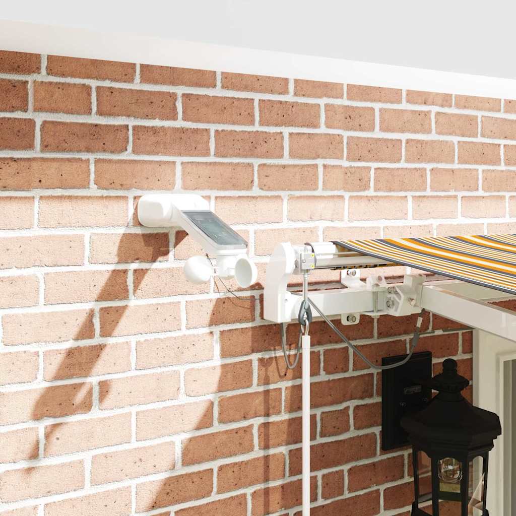 Inklapbaar Zonnescherm Multikleur 400 × 350 cm is nu te koop bij PeponiXL, paradijselijk wonen!