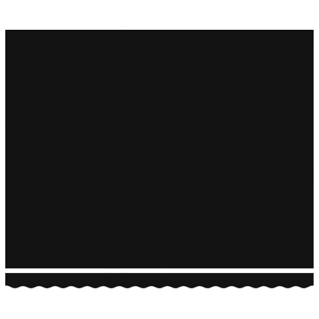 Inklapbaar Zonnescherm Zwart 400 × 350 cm Stof en Aluminium is nu te koop bij PeponiXL, paradijselijk wonen!