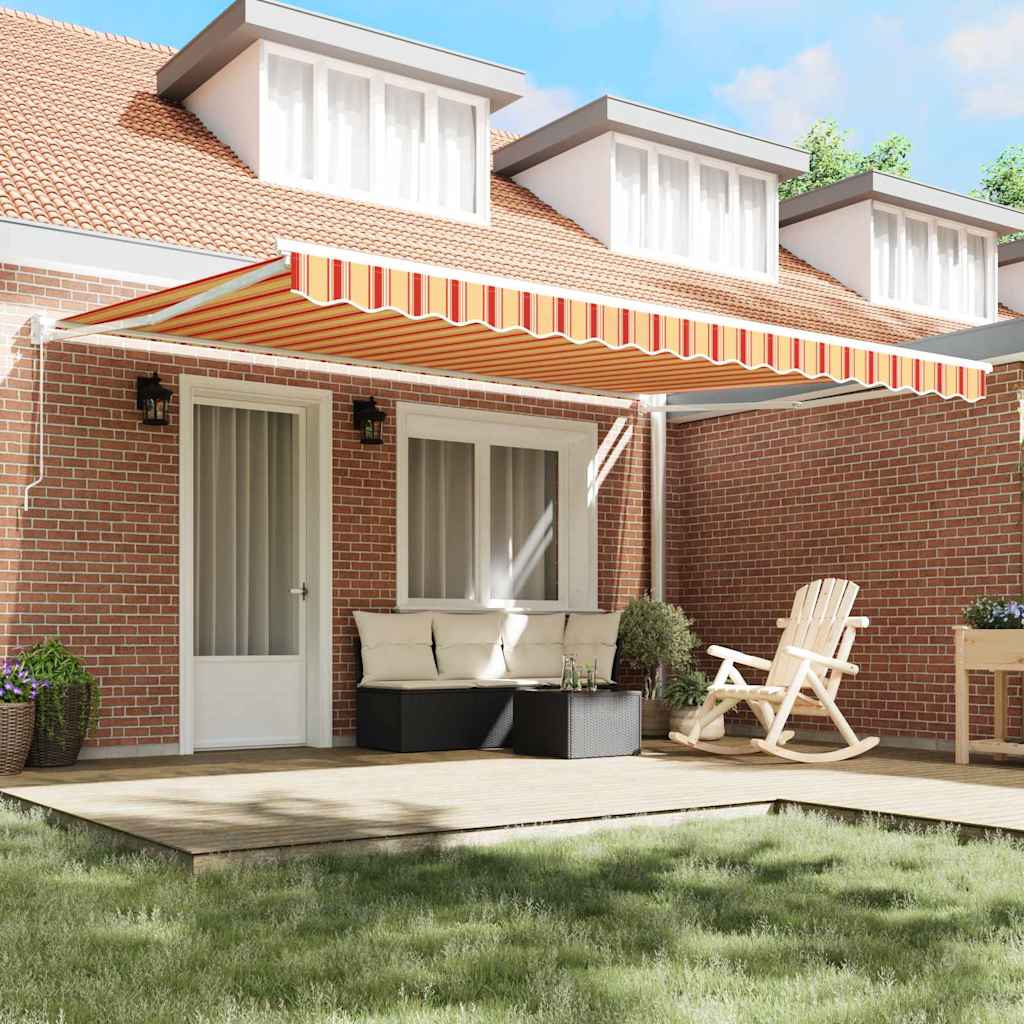Markies Geel en Oranje 450 x 300 x 165 cm Polyester en Metaal is nu te koop bij PeponiXL, paradijselijk wonen!