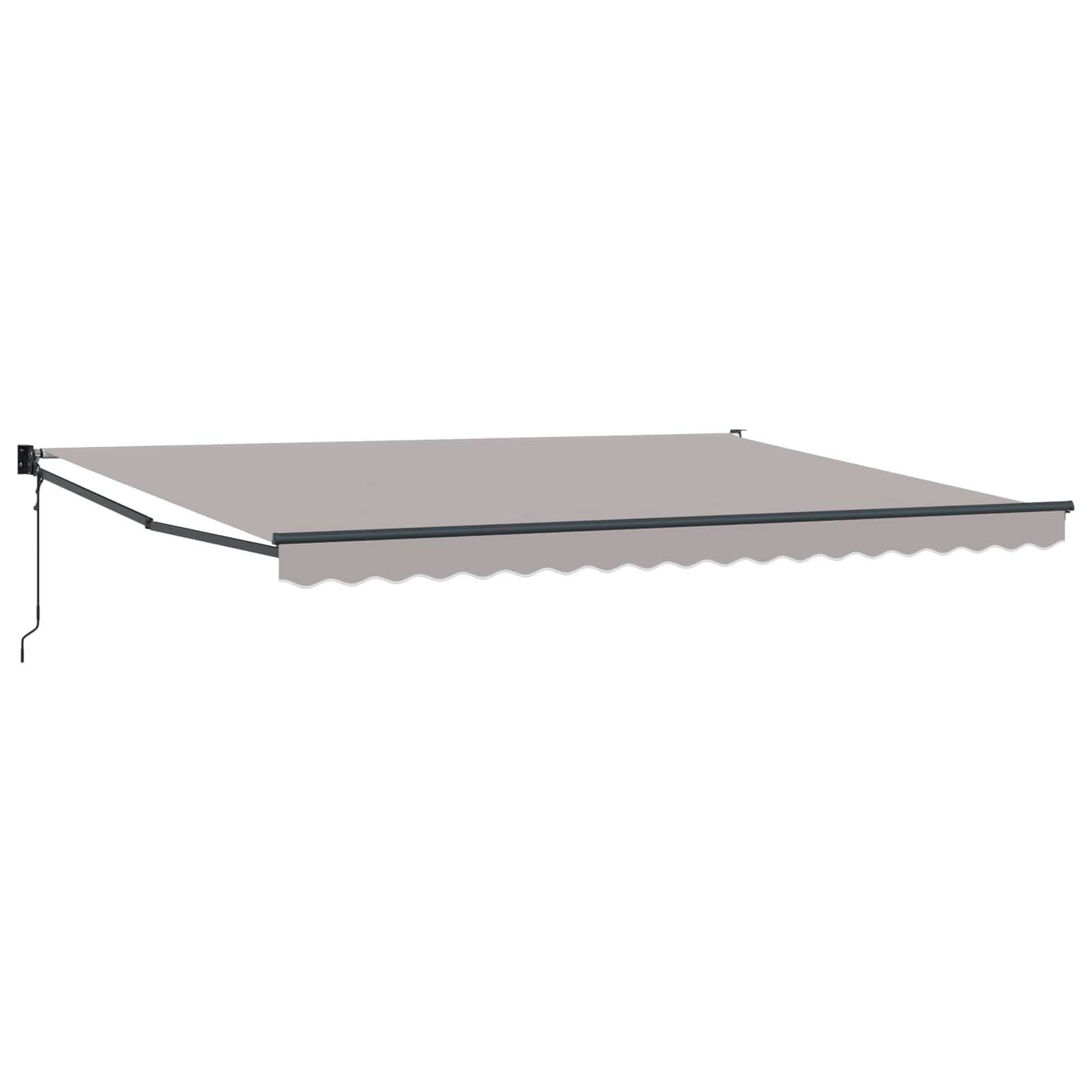 Markies Lichtgrijs 450 x 300 x 165 cm Polyester en Metaal is nu te koop bij PeponiXL, paradijselijk wonen!