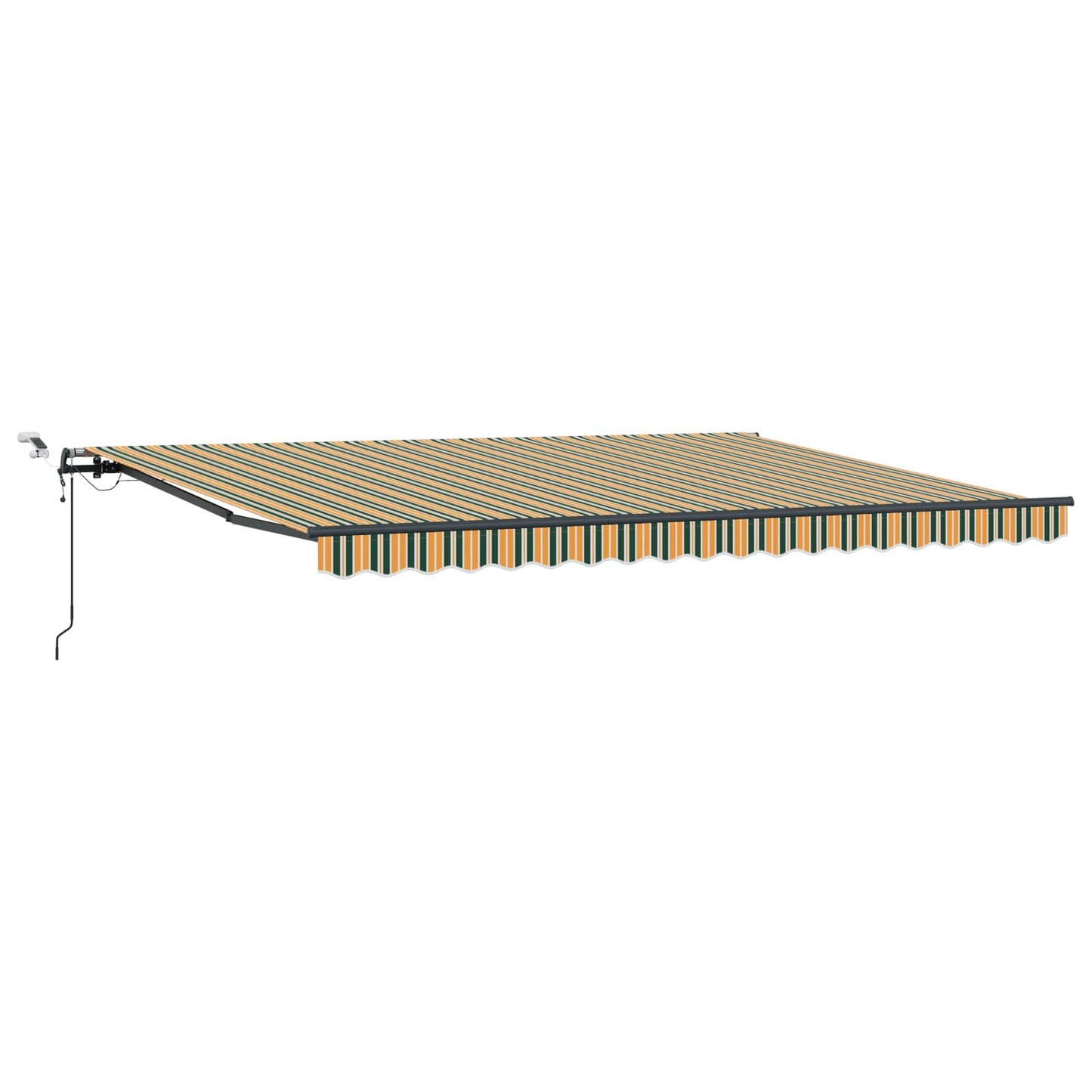 Luifeldoek Groen en geel 450 × 300 cm Polyester is nu te koop bij PeponiXL, paradijselijk wonen!