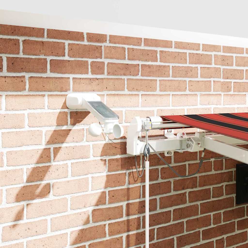 Inklapbaar Zonnescherm Oranje en Bruin 450 × 350 cm is nu te koop bij PeponiXL, paradijselijk wonen!