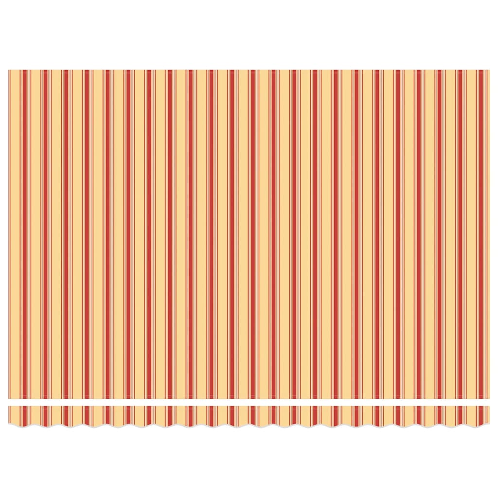 Inklapbaar Zonnescherm Geel en Oranje 450 × 350 cm is nu te koop bij PeponiXL, paradijselijk wonen!